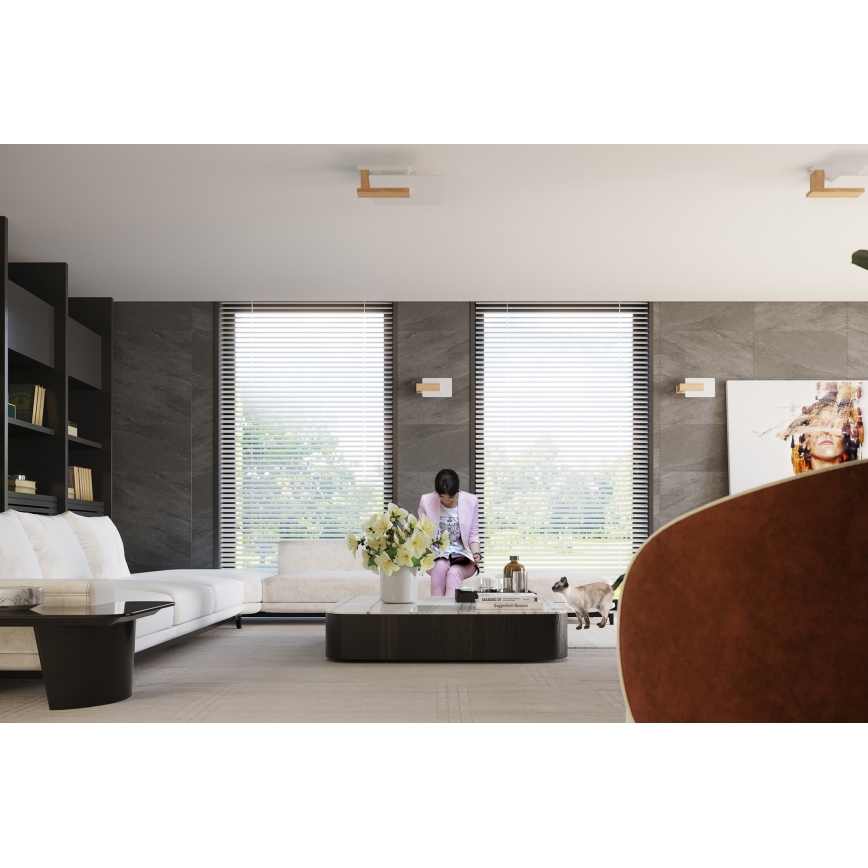 Laelamp LAPPO 2xE27/15W/230V beež