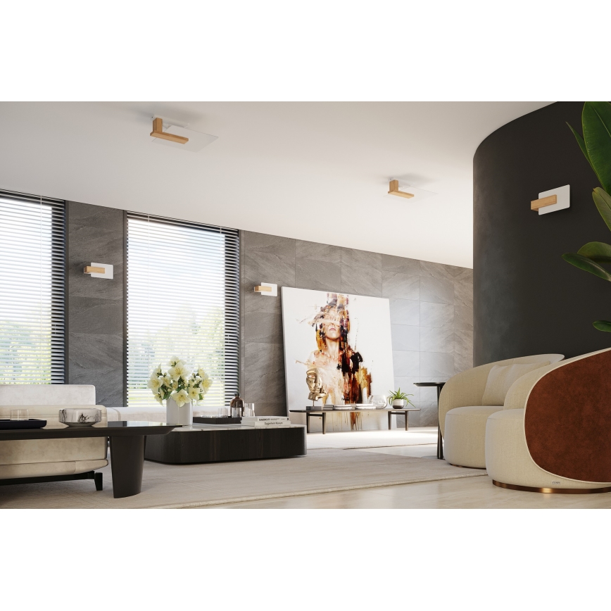 Laelamp LAPPO 2xE27/15W/230V beež