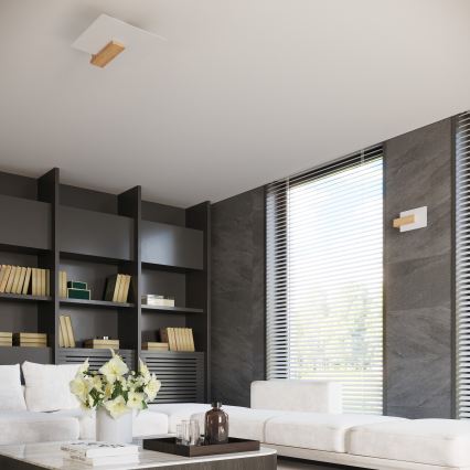 Laelamp LAPPO 2xE27/15W/230V beež