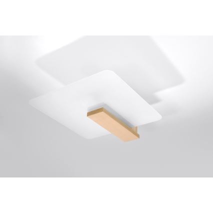 Laelamp LAPPO 2xE27/15W/230V beež