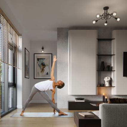 Kohtvalgusti seinale BELUCI 1xE14/40W/230V must