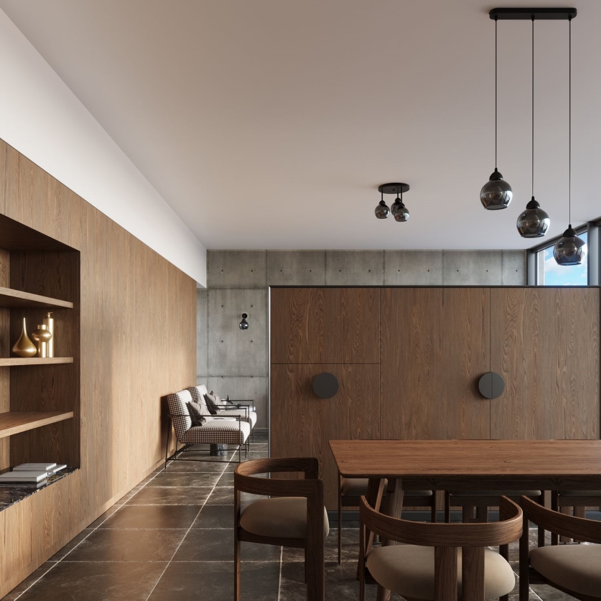 Ripplühter ALINO 3xE27/60W/230V must