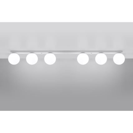 Laevalgusti YOLI 6xG9/12W/230V valge