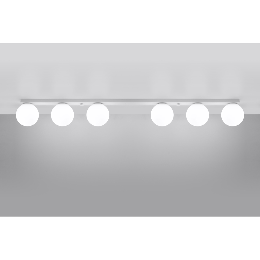 Laevalgusti YOLI 6xG9/12W/230V valge