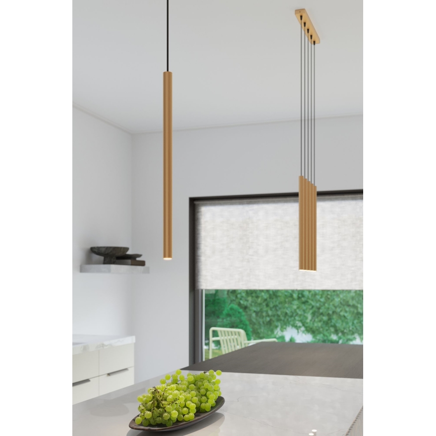 Lühter PASTELO 3xG9/8W/230V kuldne