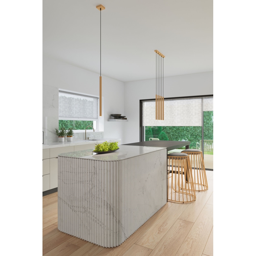 Lühter PASTELO 3xG9/8W/230V kuldne