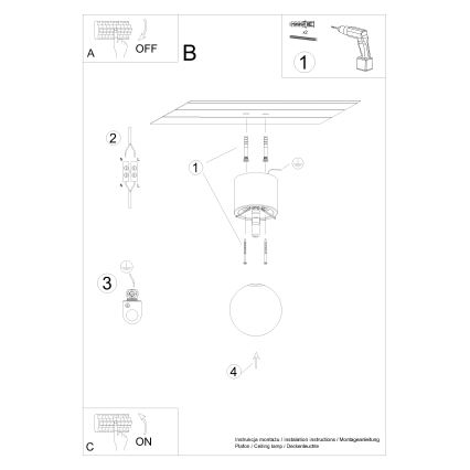 Kohtvalgusti BOOMO 1xG9/8W/230V pöök