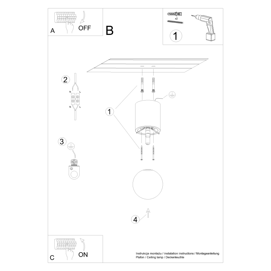 Kohtvalgusti BOOMO 1xG9/8W/230V pöök