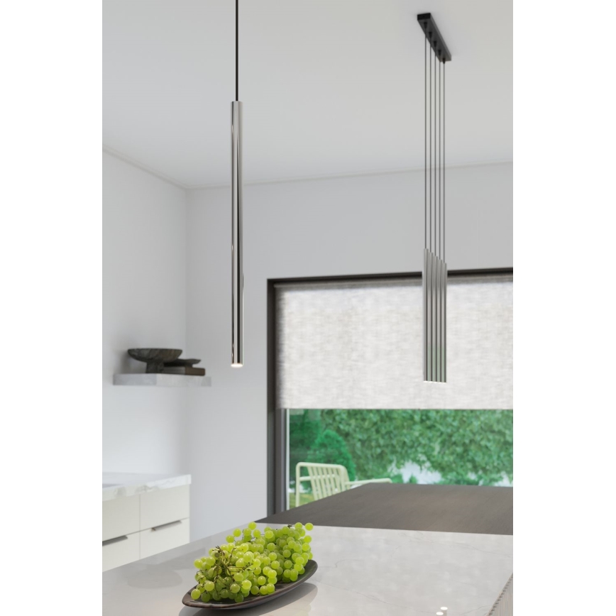 Lühter PASTELO 1xG9/8W/230V läikiv kroom