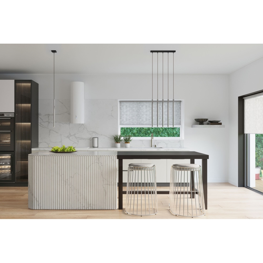 Lühter PASTELO 1xG9/8W/230V läikiv kroom