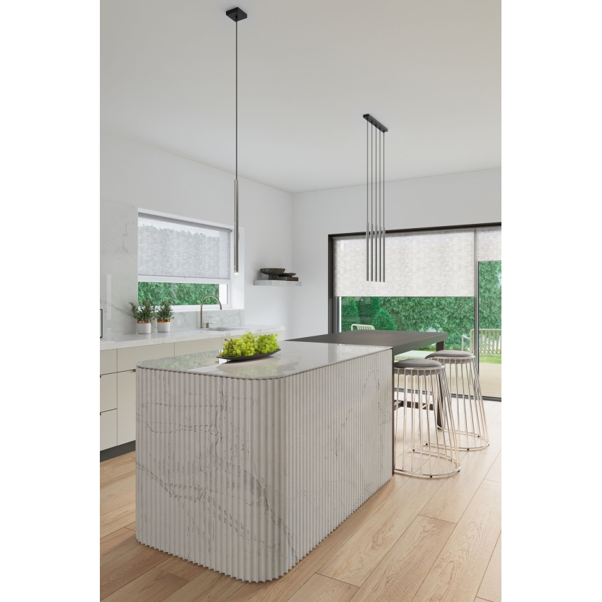 Lühter PASTELO 1xG9/8W/230V läikiv kroom