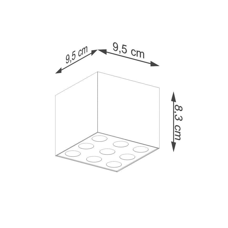 LED Kohtvalgusti OZZY LED/16W/230V must