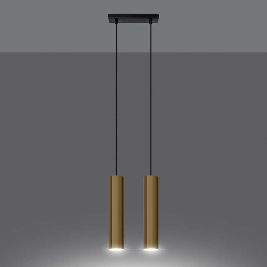 Lühter LAGOS 2xGU10/10W/230V kuldne
