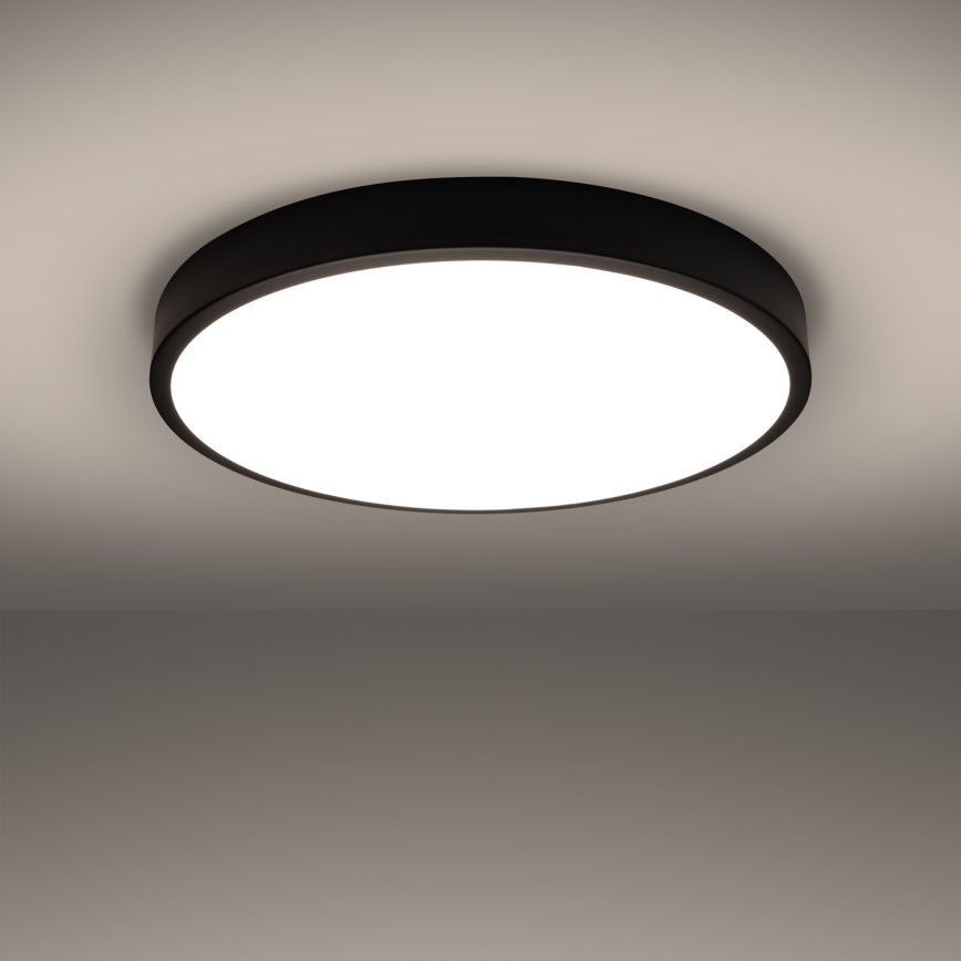 LED laevalgusti ONYX LED/48W/230V läb. 60 cm must