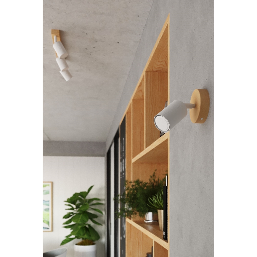 Kohtvalgusti seinale VERDO 1xGU10/10W/230V valge/pöök