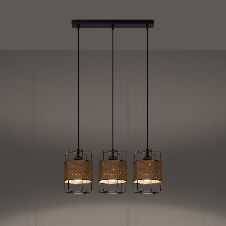 Lühter GIZUR 3xE27/15W/230V