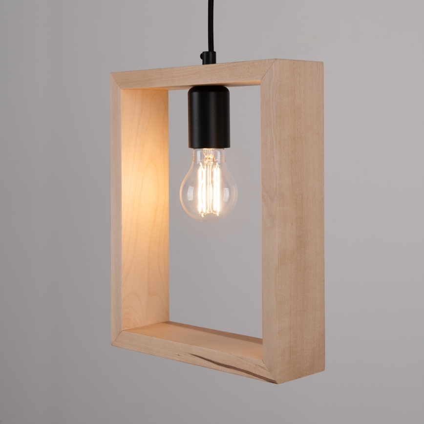 Lühter ARIES 1xE27/15W/230V pöök/beež