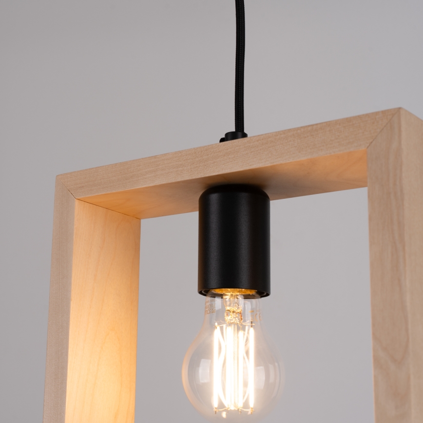 Lühter ARIES 1xE27/15W/230V pöök/beež