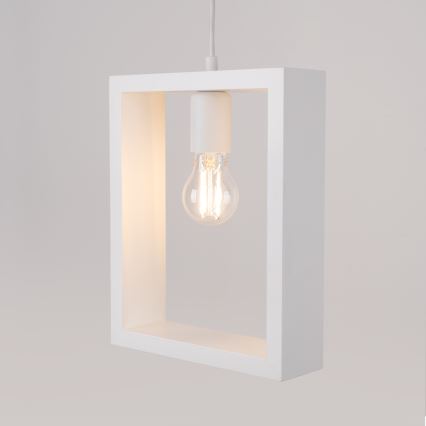 Lühter ARIES 1xE27/15W/230V pöök/valge