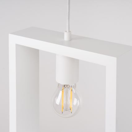 Lühter ARIES 1xE27/15W/230V pöök/valge
