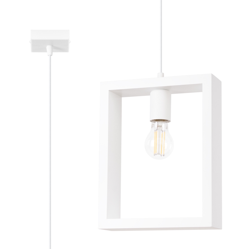 Lühter ARIES 1xE27/15W/230V pöök/valge