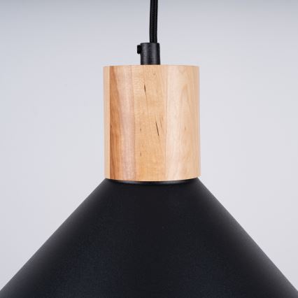 Lühter JAGA 1xE27/15W/230V d. 30 cm must