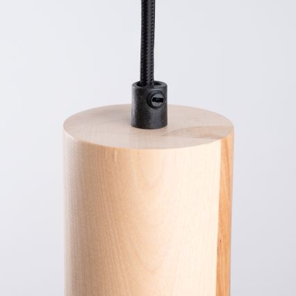 Lühter JAGA 1xE27/15W/230V d. 30 cm must