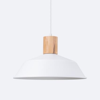 Lühter FANO 1xE27/15W/230V d. 34 cm valge