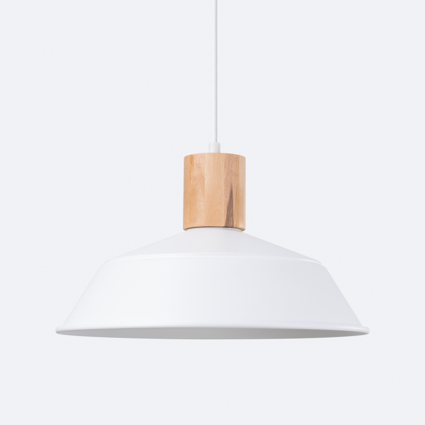 Lühter FANO 1xE27/15W/230V d. 34 cm valge