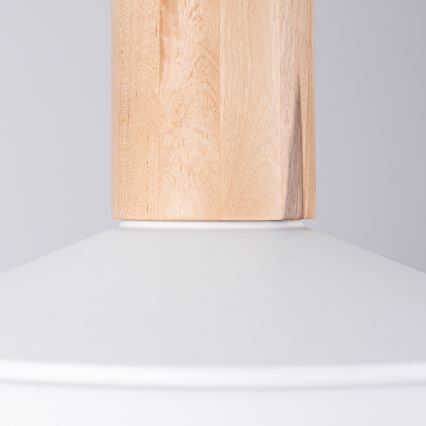Lühter FANO 1xE27/15W/230V d. 34 cm valge