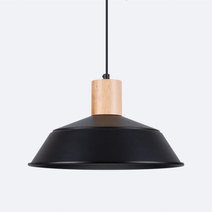 Lühter FANO 1xE27/15W/230V d. 34 cm must