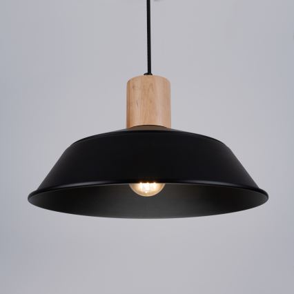 Lühter FANO 1xE27/15W/230V d. 34 cm must