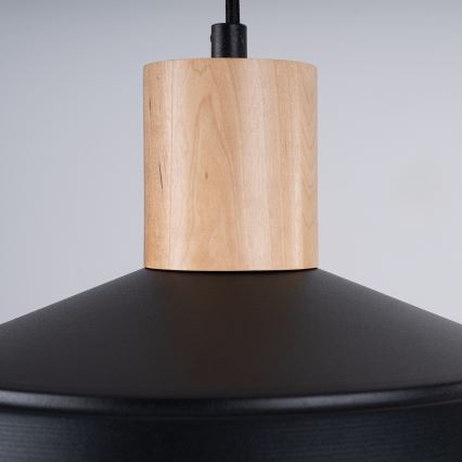Lühter FANO 1xE27/15W/230V d. 34 cm must