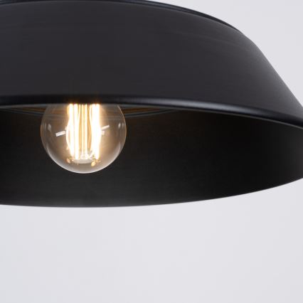 Lühter FANO 1xE27/15W/230V d. 34 cm must