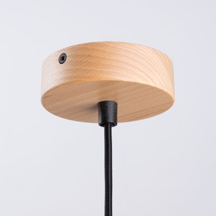 Lühter FANO 1xE27/15W/230V d. 34 cm must