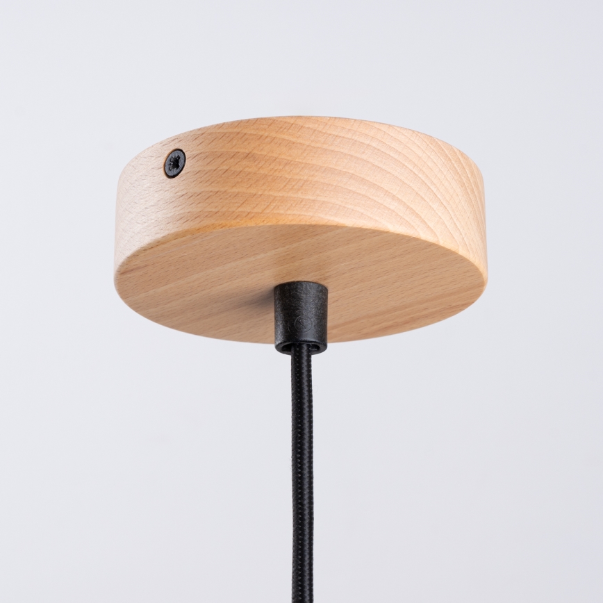 Lühter FANO 1xE27/15W/230V d. 34 cm must