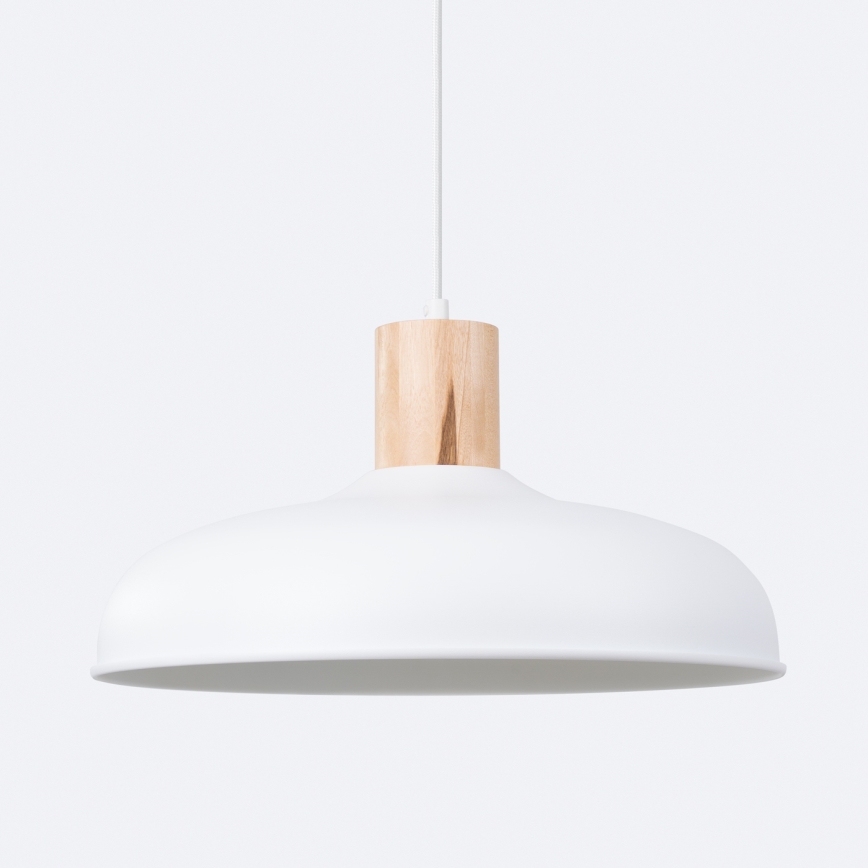 Lühter INDY 1xE27/15W/230V d. 38 cm valge