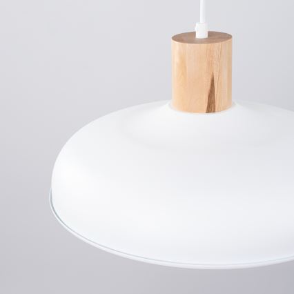 Lühter INDY 1xE27/15W/230V d. 38 cm valge