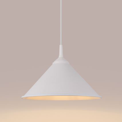 Lühter ZUMA 1xE27/15W/230V d. 30 cm valge