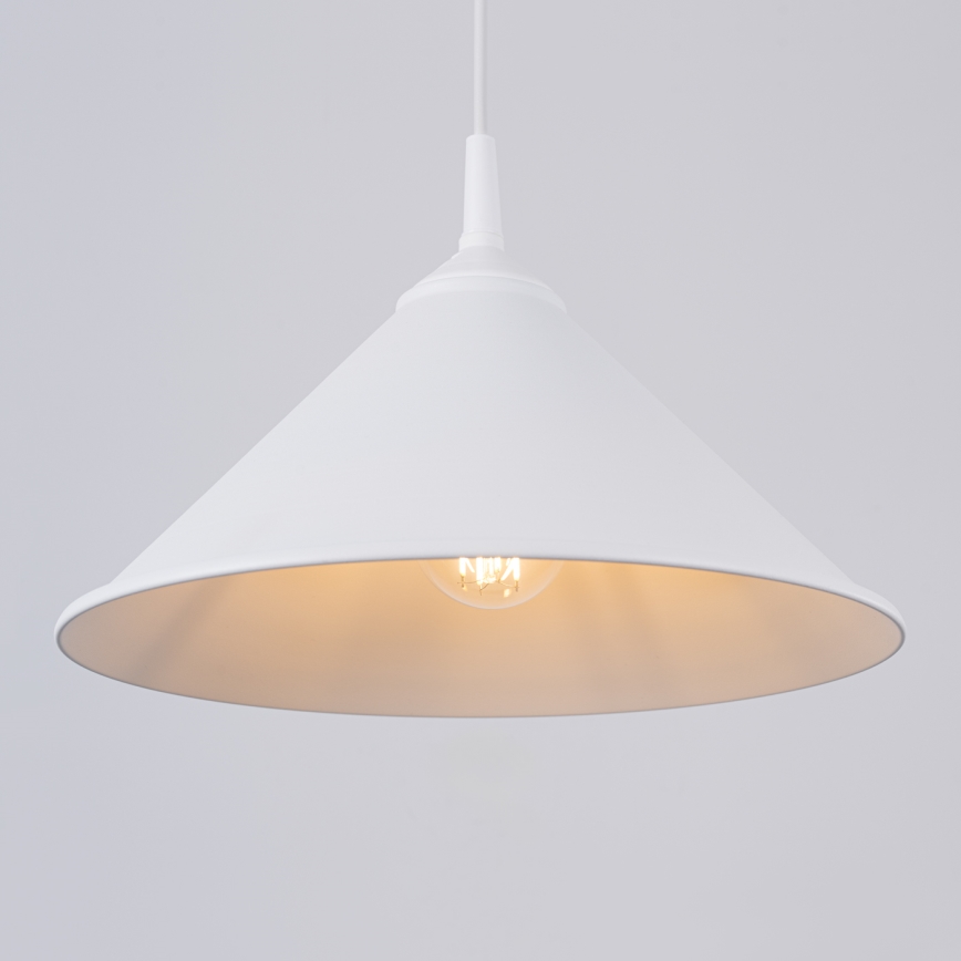 Lühter ZUMA 1xE27/15W/230V d. 30 cm valge