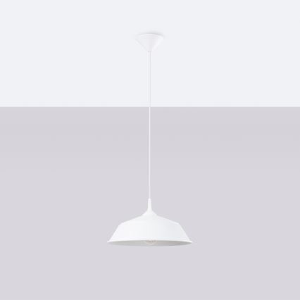 Lühter FRIKA 1xE27/15W/230V d. 34 cm valge
