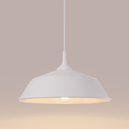 Lühter FRIKA 1xE27/15W/230V d. 34 cm valge