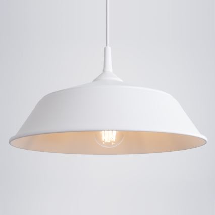 Lühter FRIKA 1xE27/15W/230V d. 34 cm valge