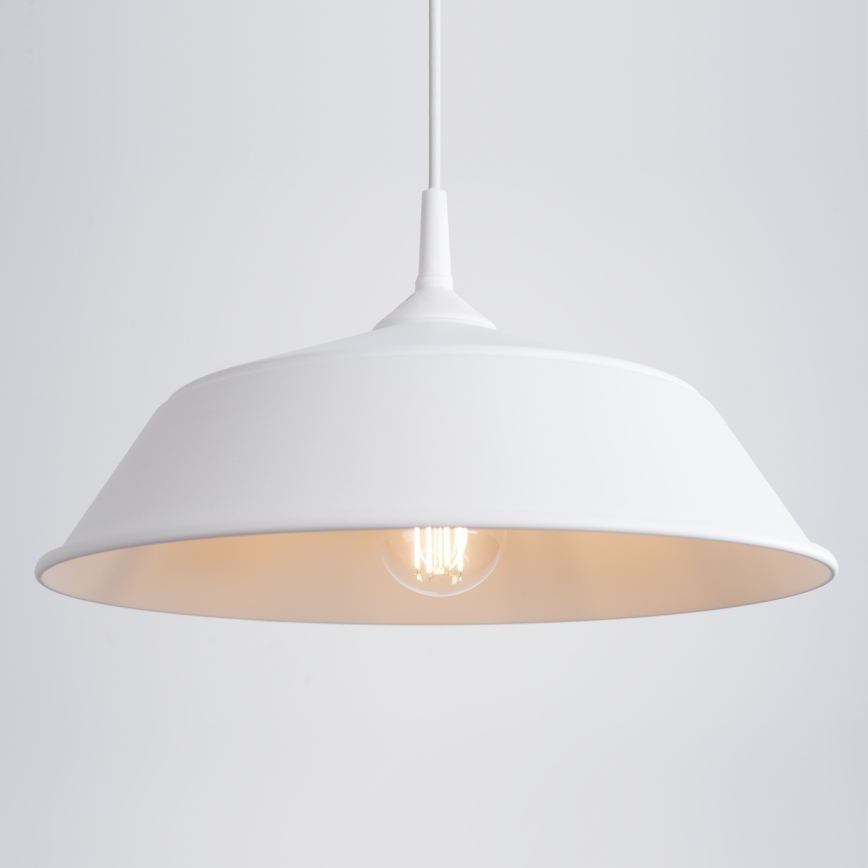 Lühter FRIKA 1xE27/15W/230V d. 34 cm valge