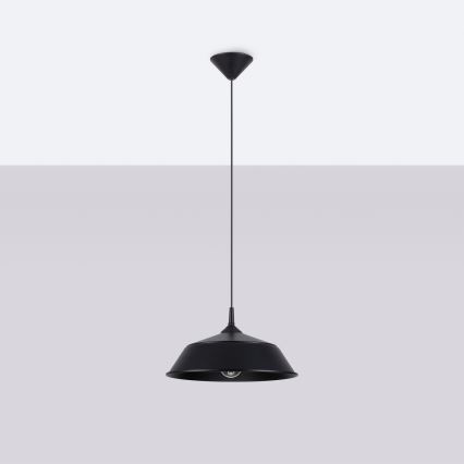 Lühter FRIKA 1xE27/15W/230V d. 34 cm must