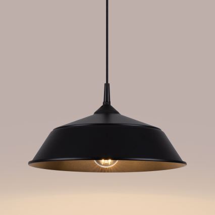 Lühter FRIKA 1xE27/15W/230V d. 34 cm must