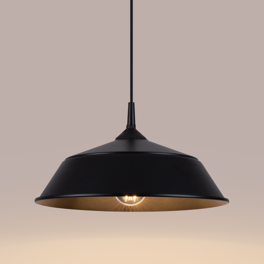 Lühter FRIKA 1xE27/15W/230V d. 34 cm must