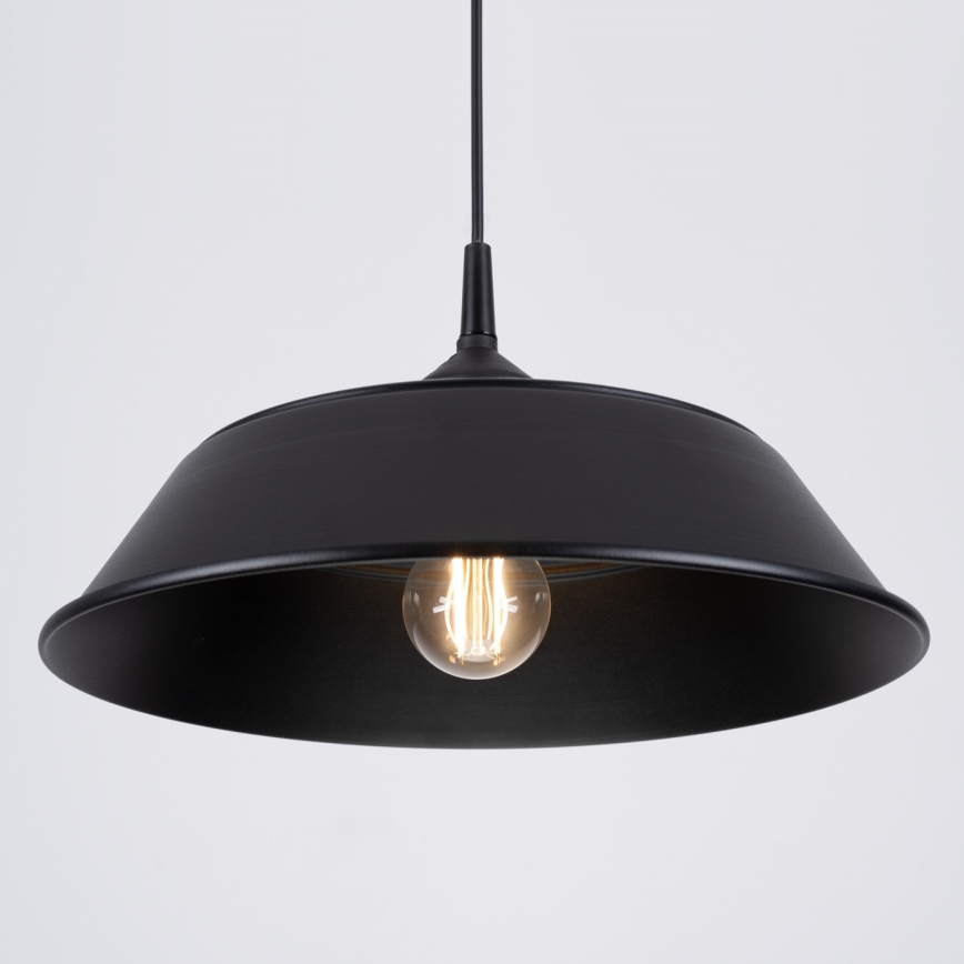 Lühter FRIKA 1xE27/15W/230V d. 34 cm must
