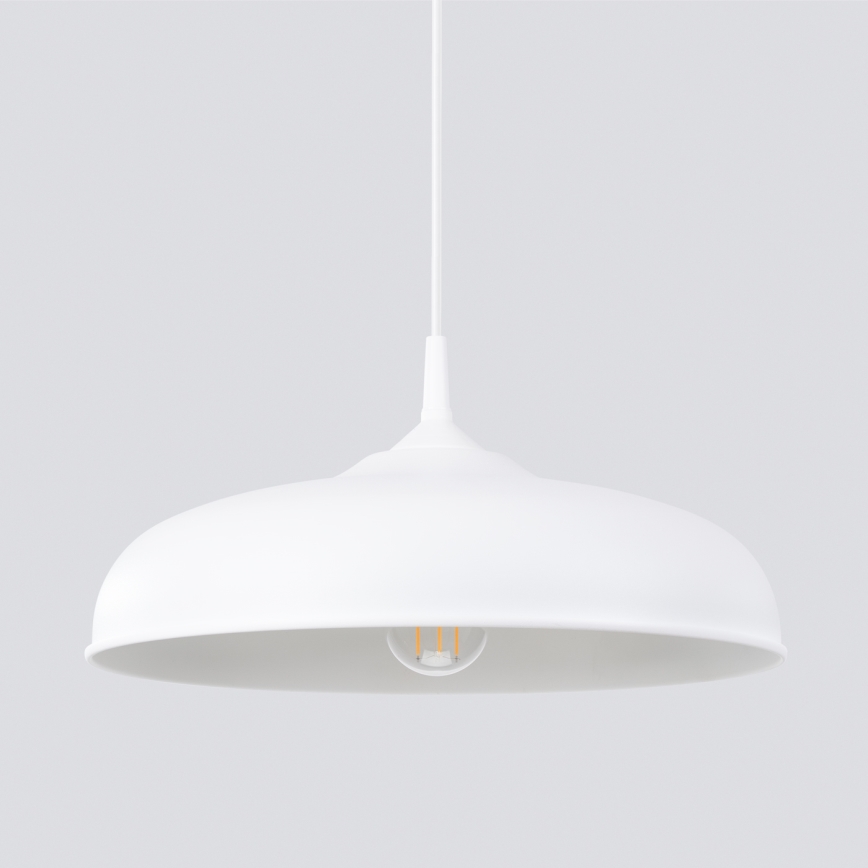 Lühter GINA 1xE27/15W/230V d. 38 cm valge