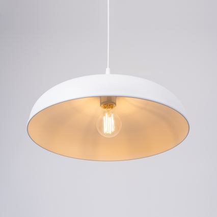Lühter GINA 1xE27/15W/230V d. 38 cm valge